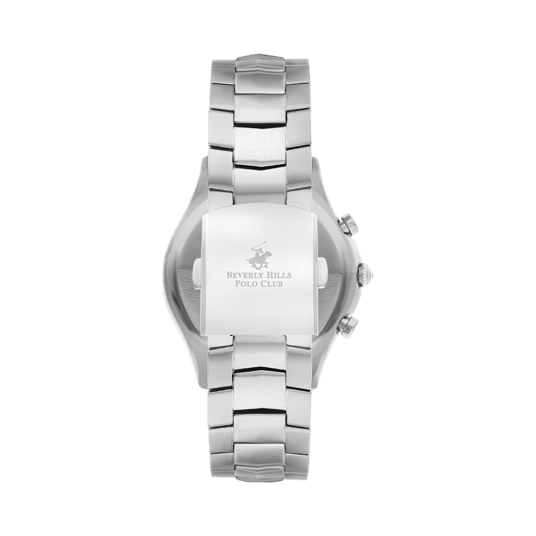 Beverly Hills Polo Club BP3232X.390 Men's Dark Blue Multifunction Stainless Steel Watch