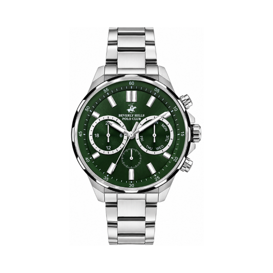 Polo Stainless Steel Men's Multifunction Watch BP3403X.370