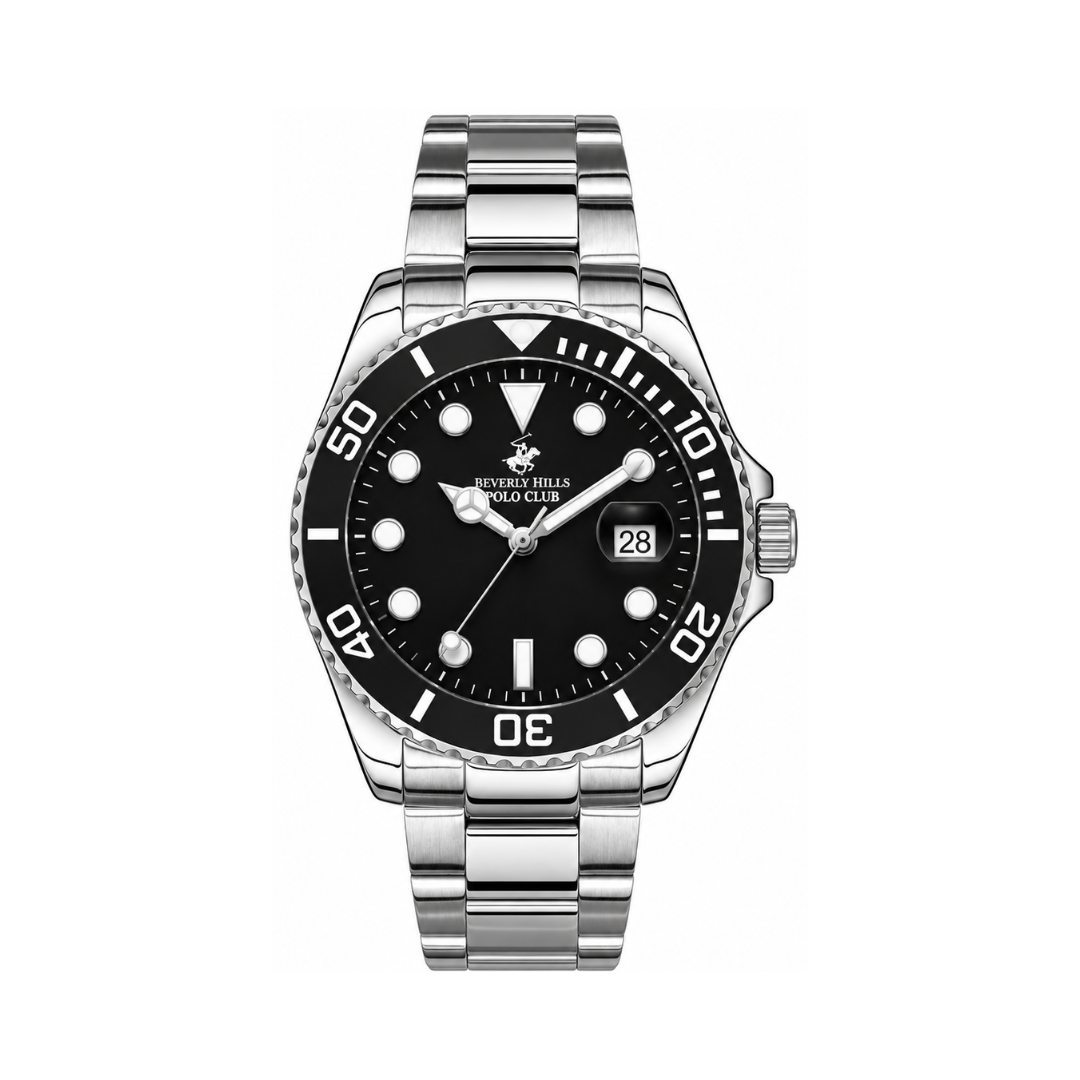 Beverly Hills Polo Club Men's Stainless Steel Watch BP3328X.350