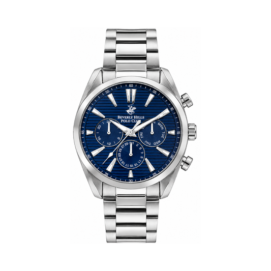 Beverly Hills Polo Club Men's Stainless Steel Multifunction Watch BP3336X.390