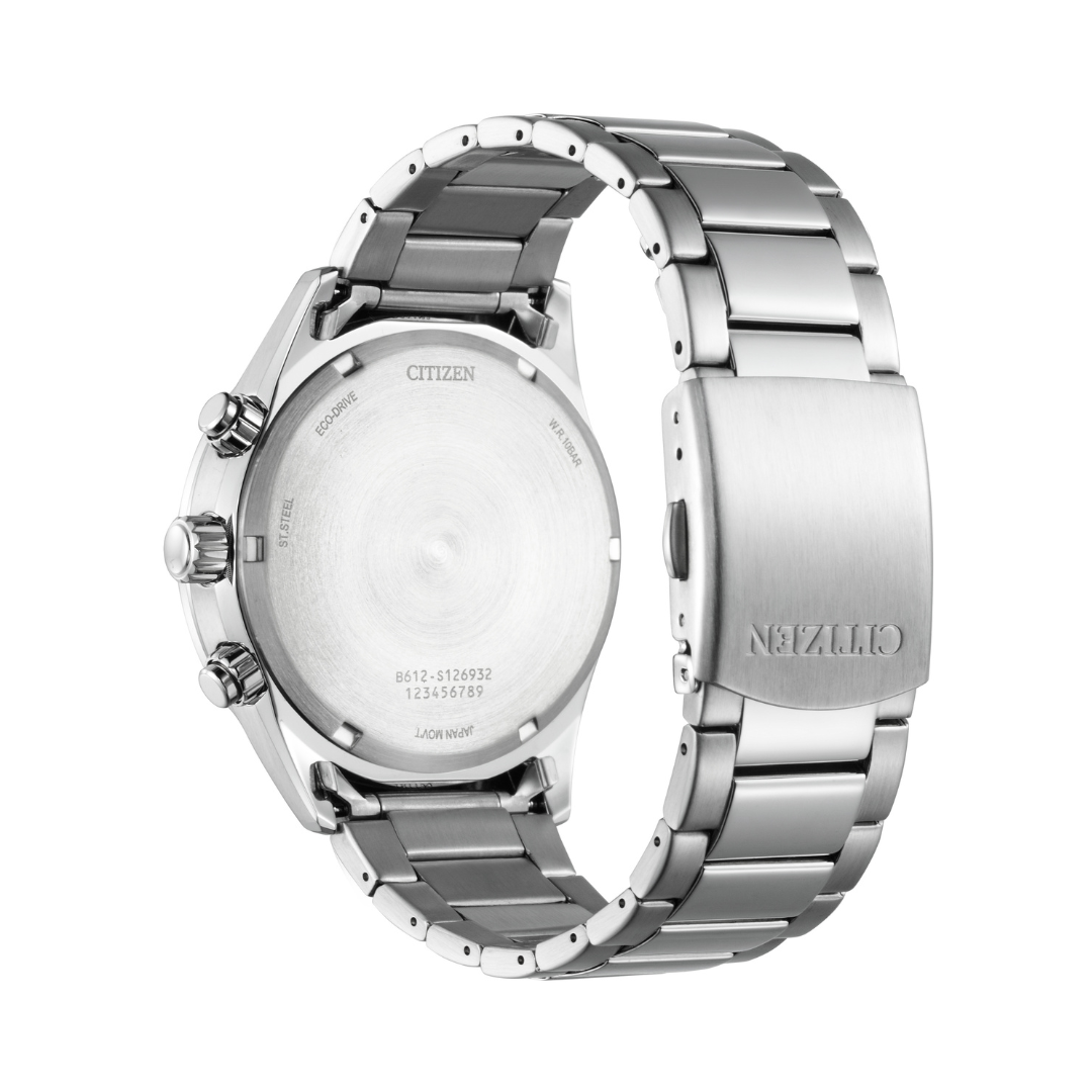 Citizen CA0770-81L Eco-Drive Chronograph Stainless Steel Men Watch