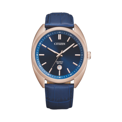 Citizen BI5093-01L Leather Band Men Watch