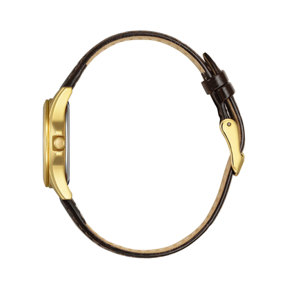 Citizen EQ0612-07A Leather Strap Women Watch