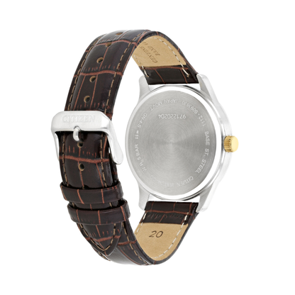 Citizen BI1054-04A Leather Band Men Watch