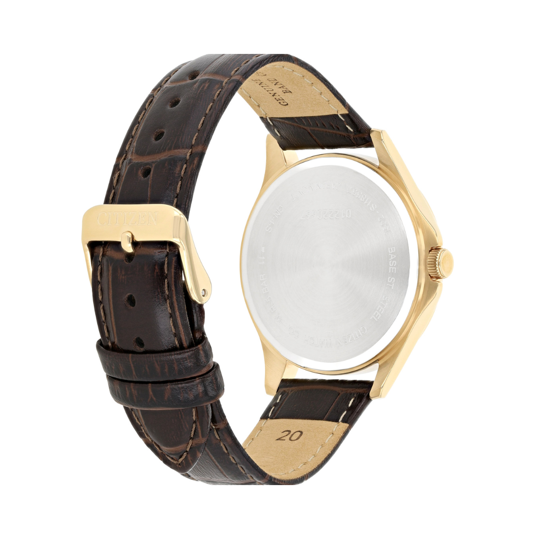 Citizen BF2023-01A Leather Band Men Watch