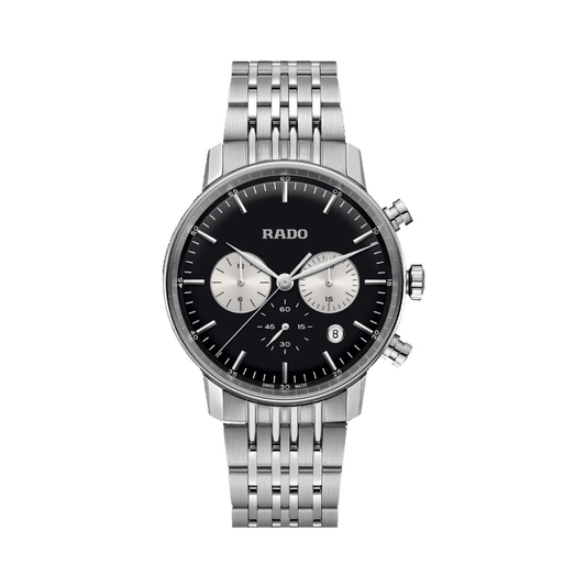 Rado Coupole Classic Chronograph R22910153 Black Dial Men's Watch
