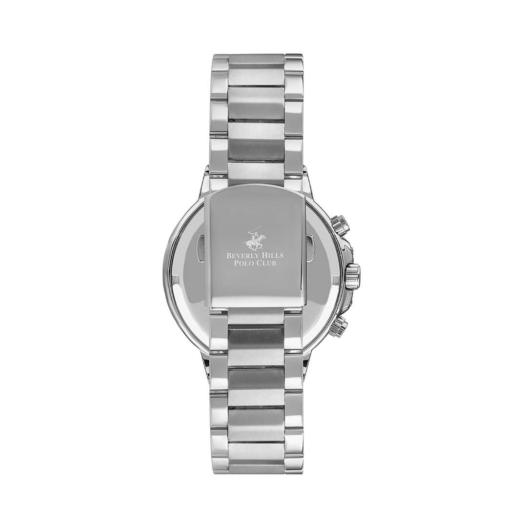 Beverly Hills Polo Club BP3247X.390 Men's Dark Blue Multifunction Stainless Steel Watch