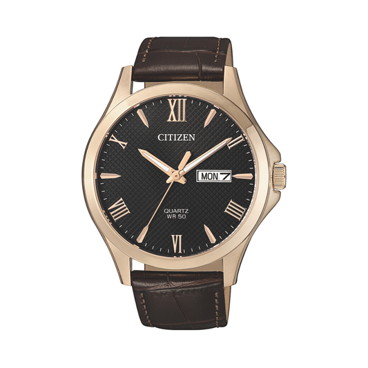 Citizen BF2023-01H Quartz Leather Band Men Watch