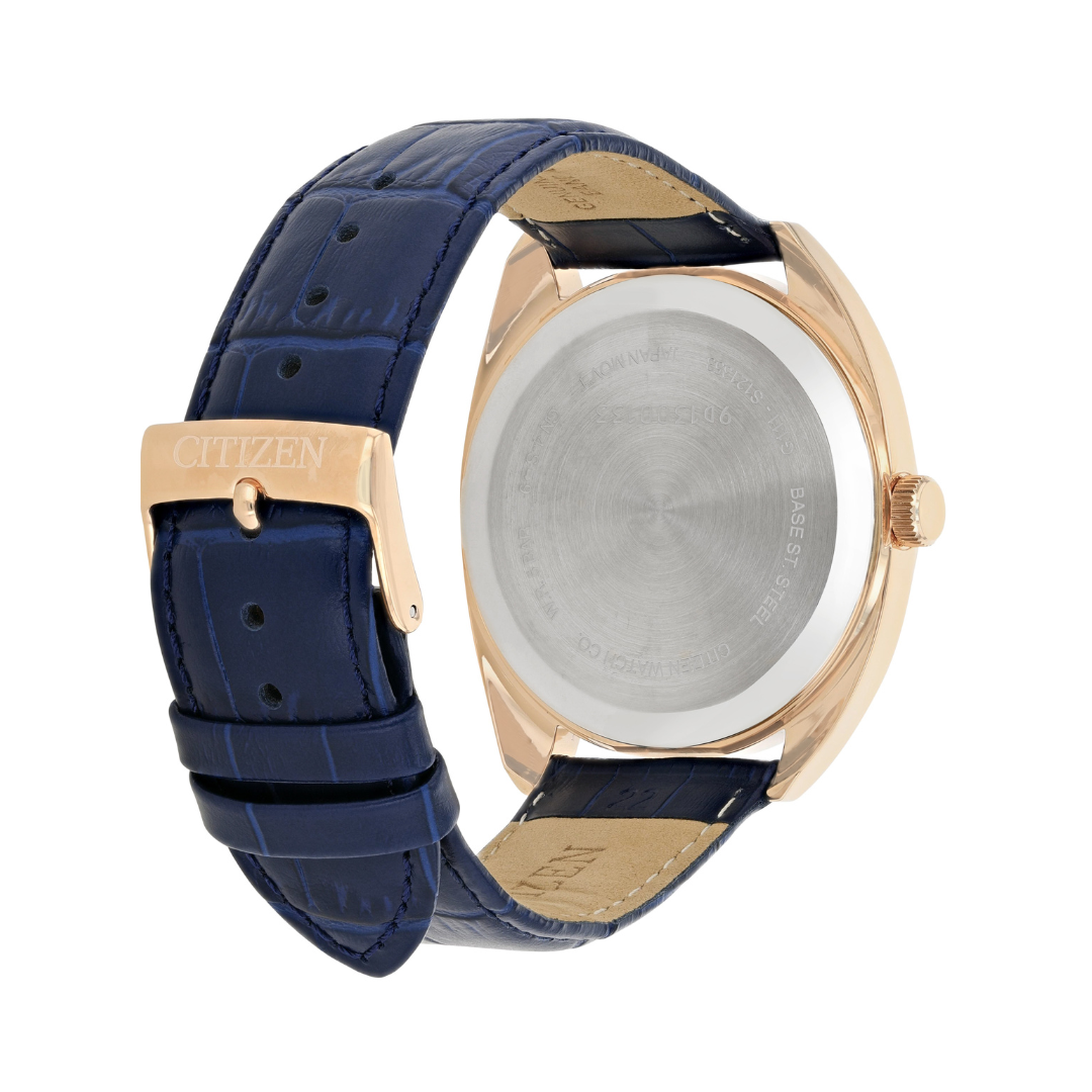Citizen BI5093-01L Leather Band Men Watch