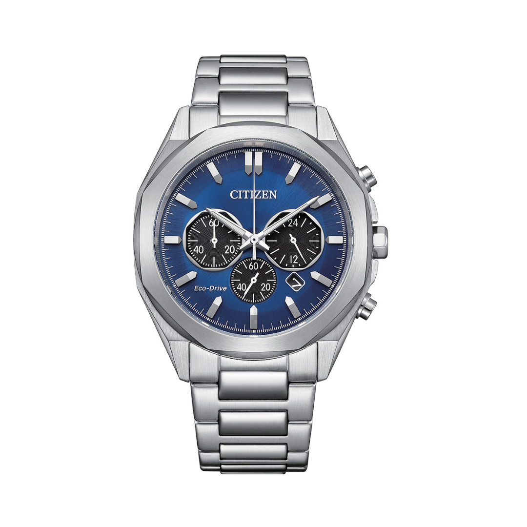 Citizen CA4590-81L Eco-Drive Chronograph Stainless Steel Men Watch