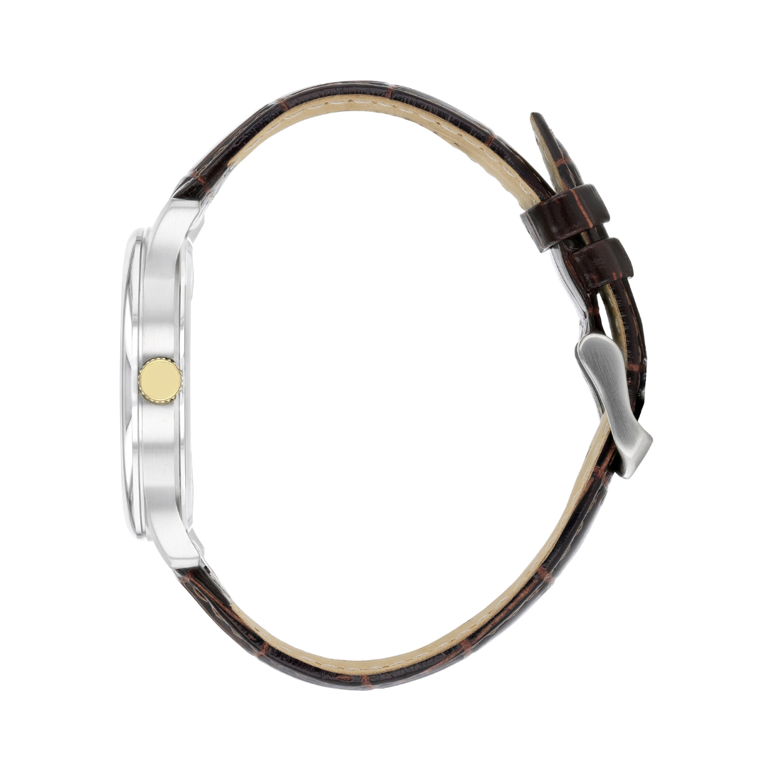 Citizen BI1054-04A Leather Band Men Watch