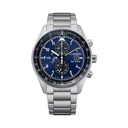 Citizen CA0770-81L Eco-Drive Chronograph Stainless Steel Men Watch