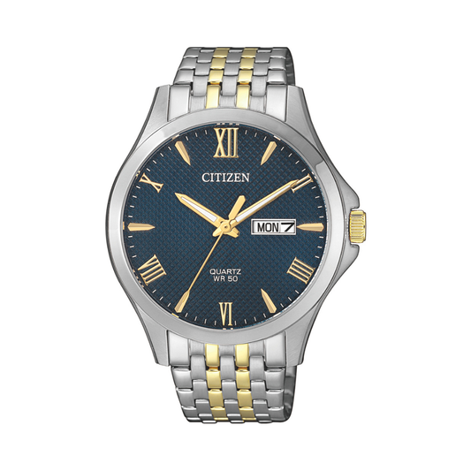 Citizen BF2024-50L Classic Stainless Steel Blue Dial Men Watch