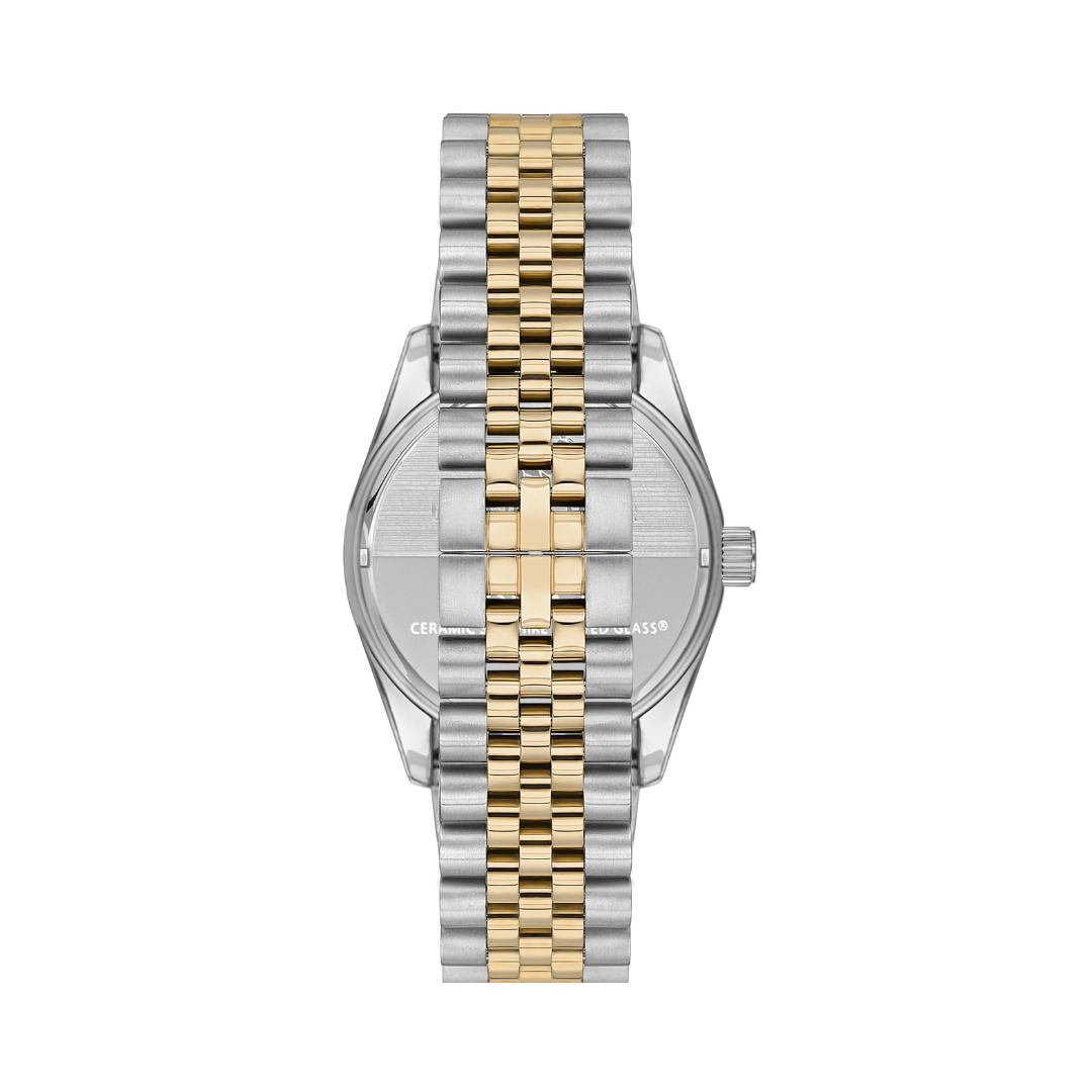 Beverly Hills Polo Club BP3018X.270 Men's Green Dial Two-Tone Stainless Steel Watch