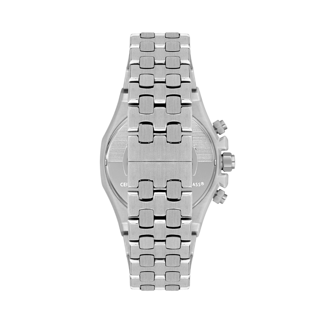 Beverly Hills Polo Club BP3051X.350 Men's Black Dial Multifunction Stainless Steel Watch