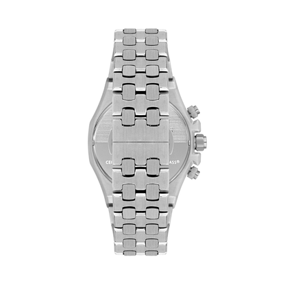 Beverly Hills Polo Club BP3051X.350 Men's Black Dial Multifunction Stainless Steel Watch