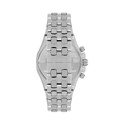 Beverly Hills Polo Club BP3051X.371 Men's Green Dial Multifunction Stainless Steel Watch