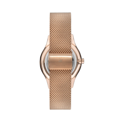 Beverly Hills Polo Club BP3287X.490 Women's Blue Dial Rose Gold Stainless Steel Watch