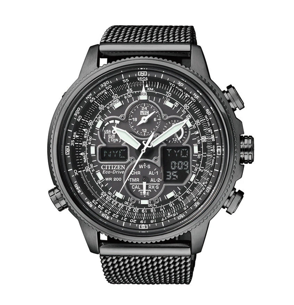 Citizen Promaster Navihawk A-T (Black) - JY8037-50E