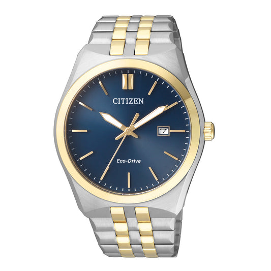 Citizen Steel and Gold Eco-Drive - BM7334-66L